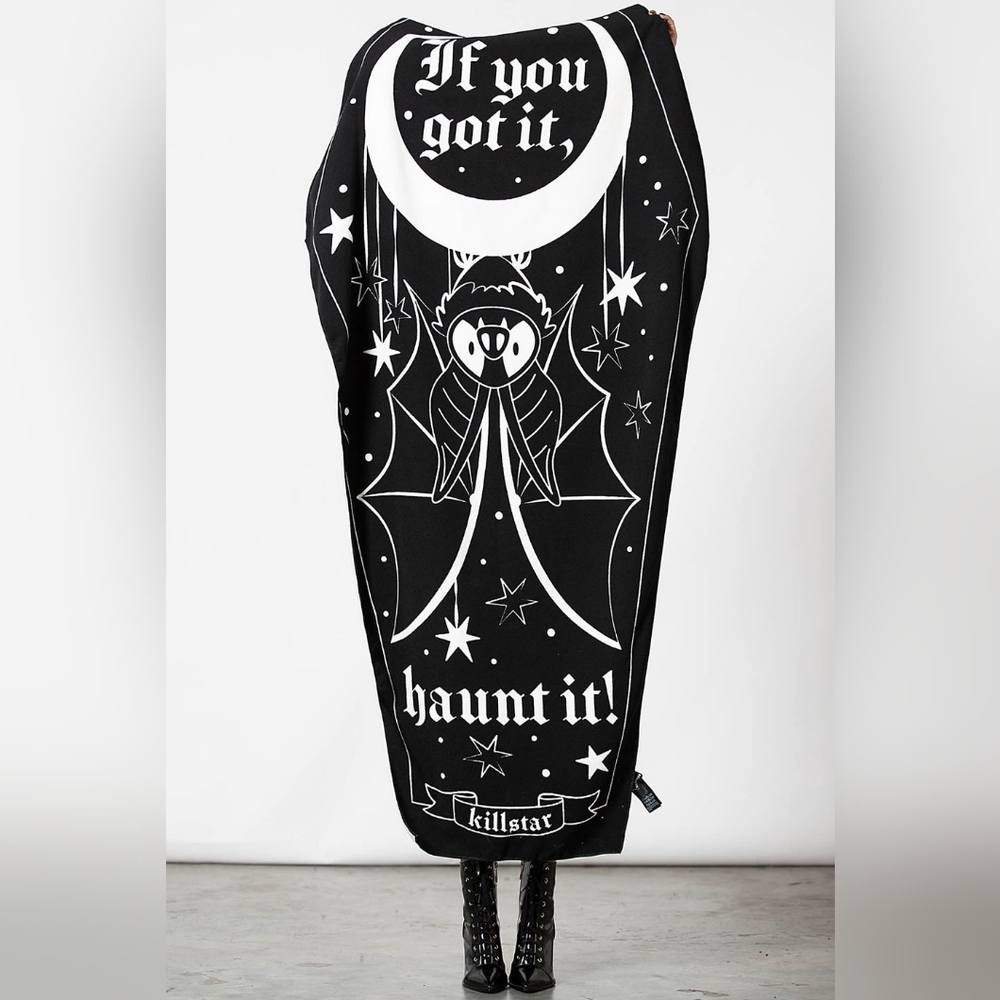 Killstar HAUNT IT COFFIN TOWEL - Picture 2 of 8